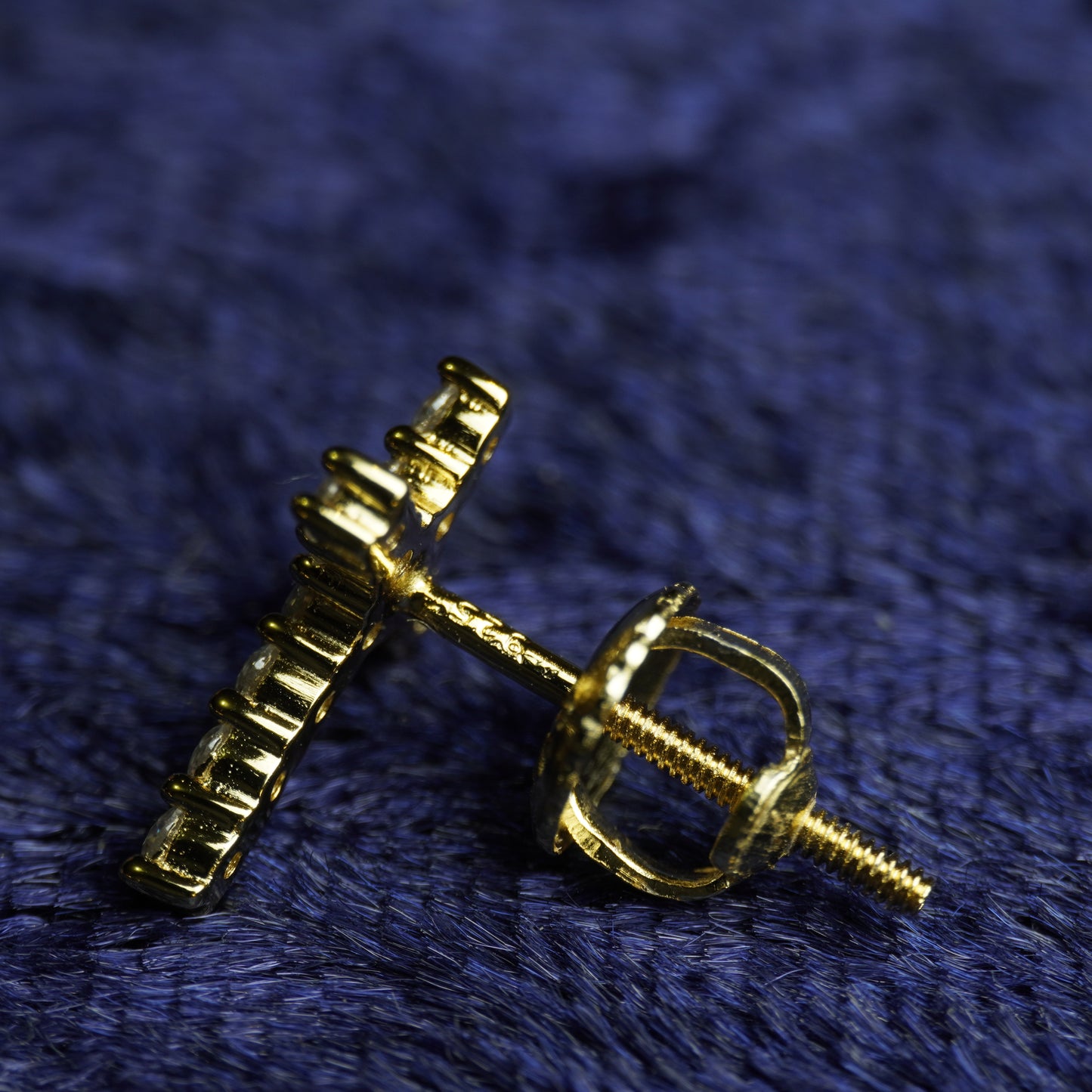 "Corazón de Fe" Cross Earrings