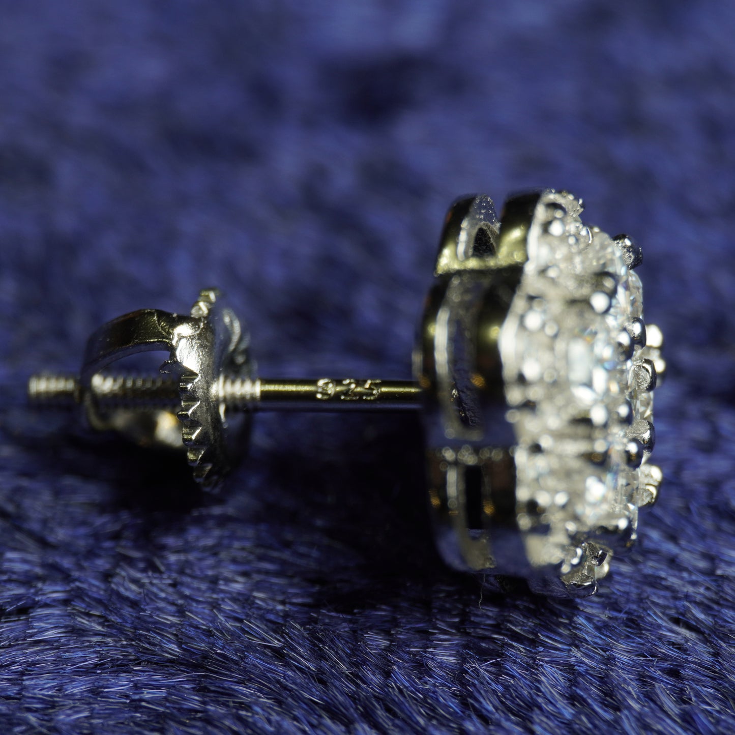 6MM Cluster Earrings
