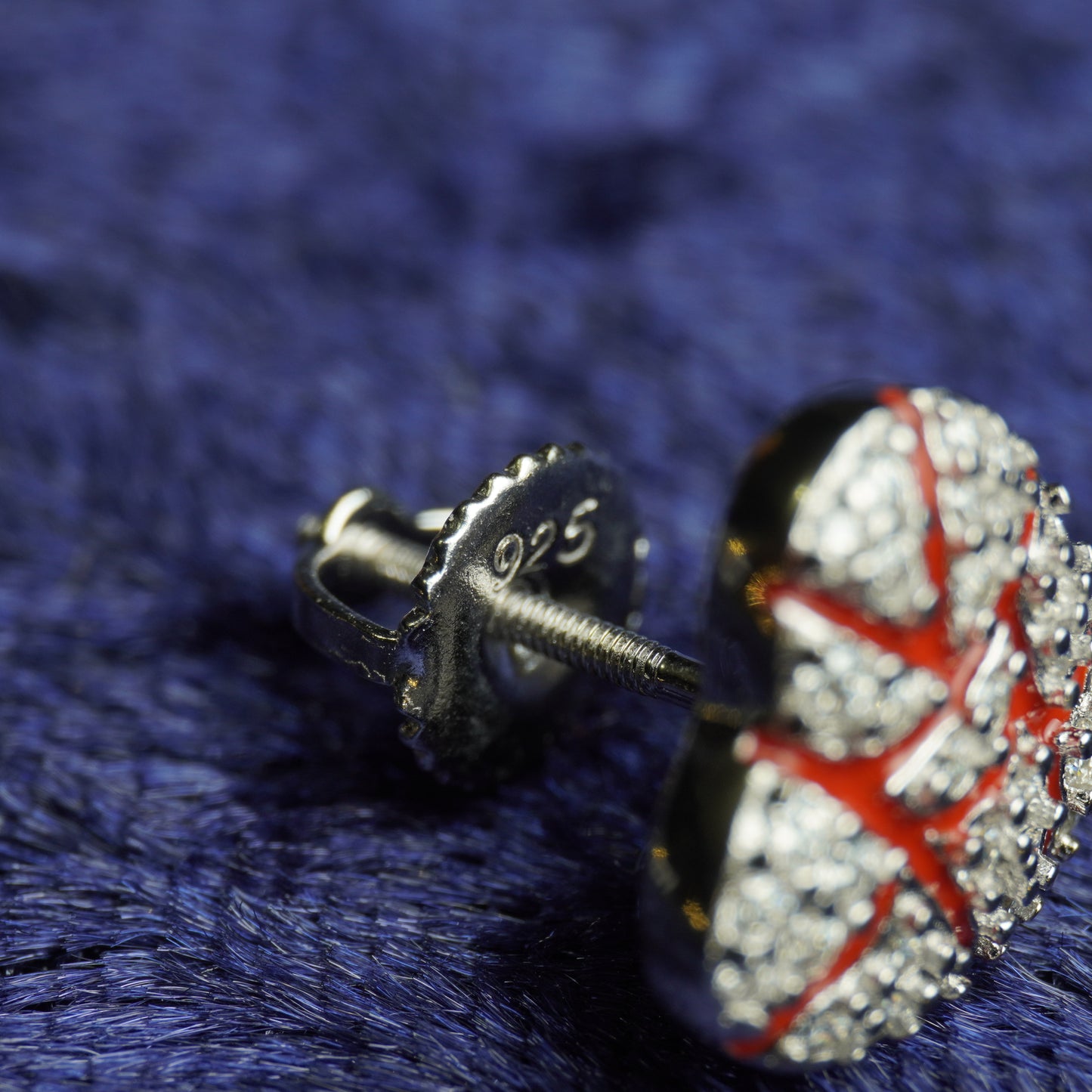 Cracked Heart Earrings