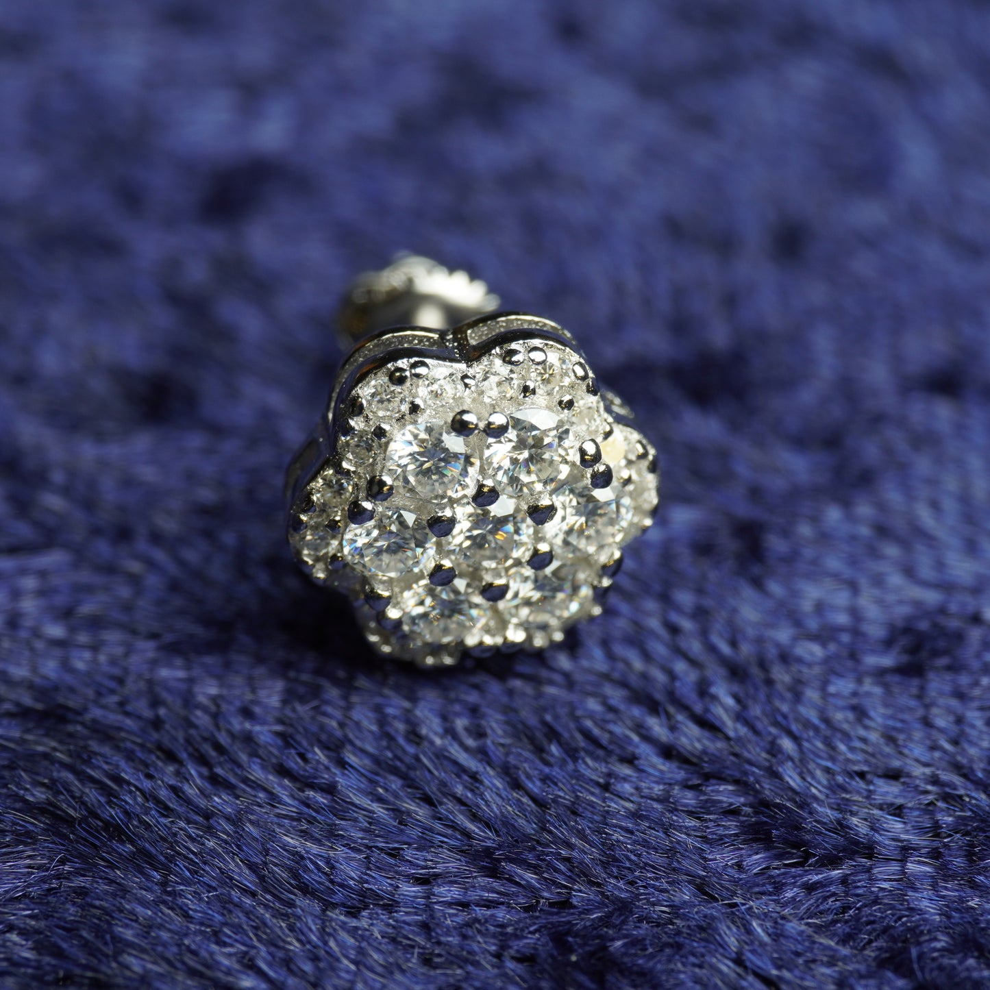 6MM Cluster Earrings