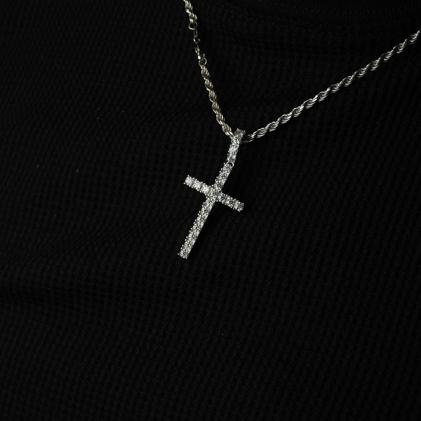 "Mi único y único" Pendant + 3mm Rope Chain
