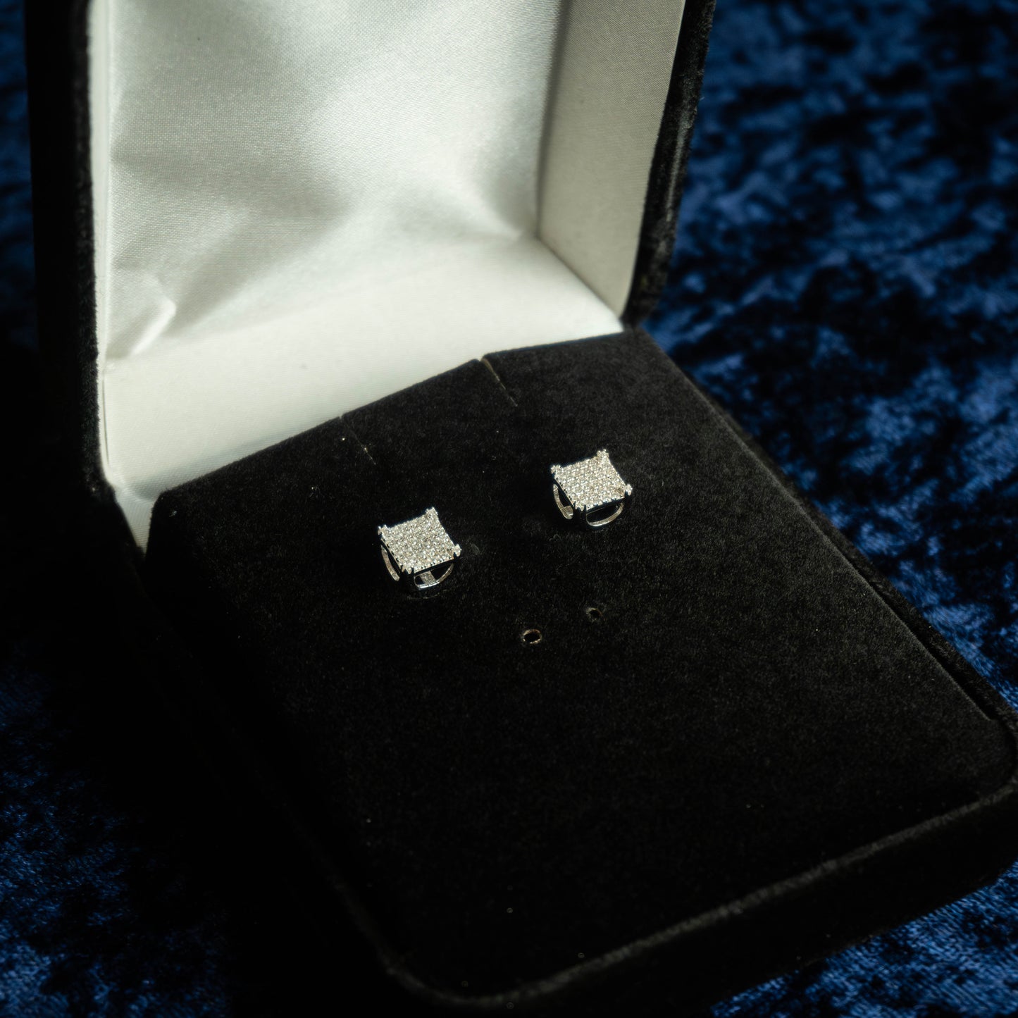 S925 "Azteca Tip" VVS Moissanite Earrings