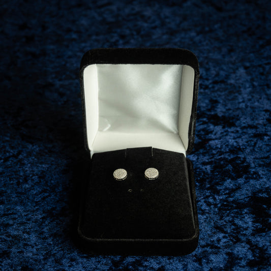 S925 "Ojo Iced" VVS Moissanite Studs