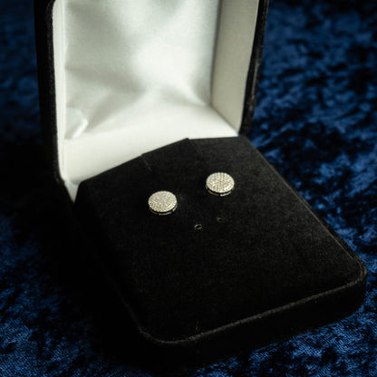 S925 "Ojo Iced" VVS Moissanite Studs