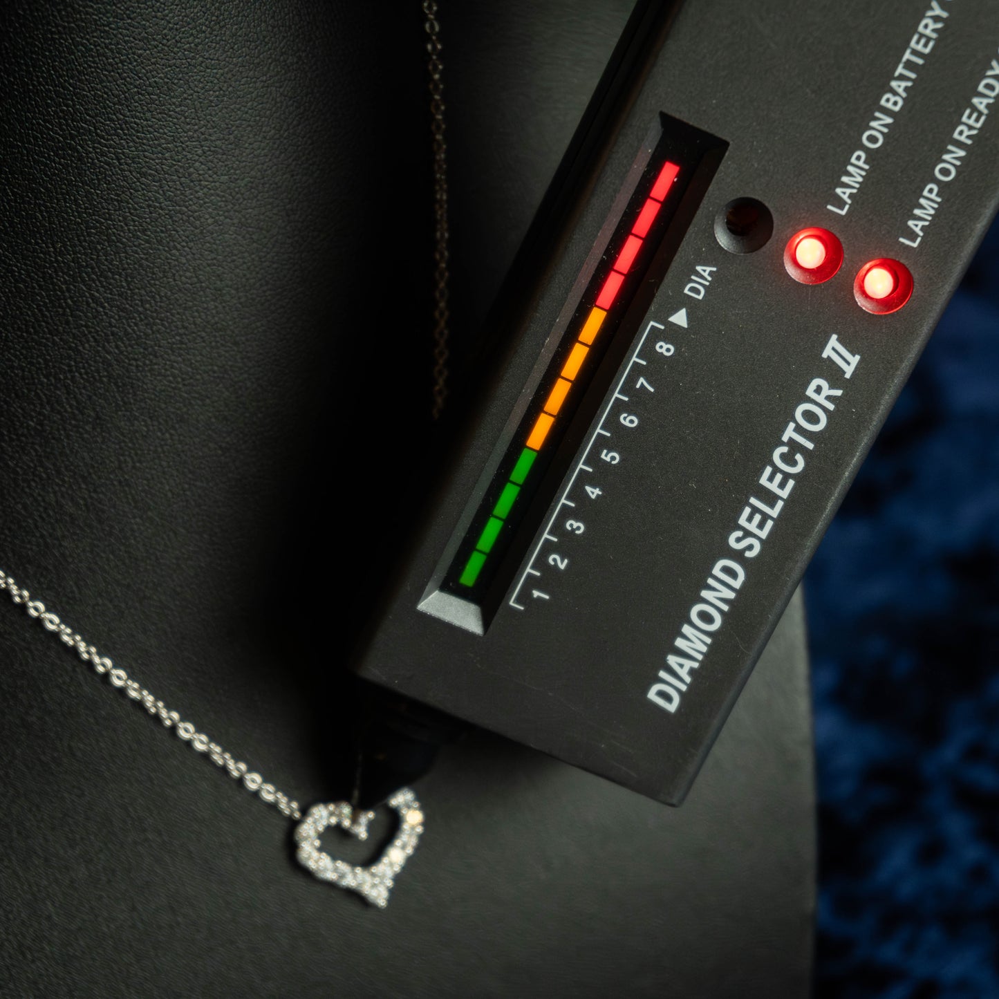 S925 "Corazón de Hielo" VVS Moissanite Necklace