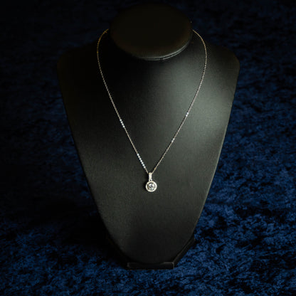 S925 "Beso de Luz" VVS Moissanite Necklace