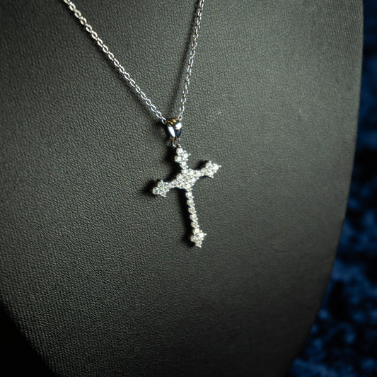 S925 "Luz Divina" VVS Moissanite Necklace