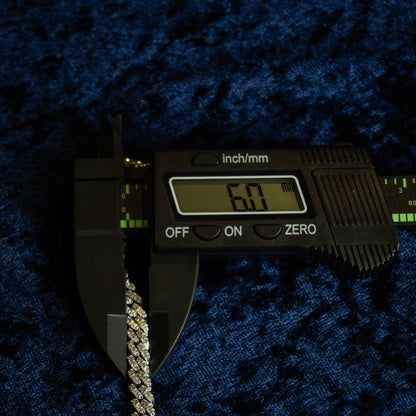 S925 "6MM" VVS Moissanite Bracelet