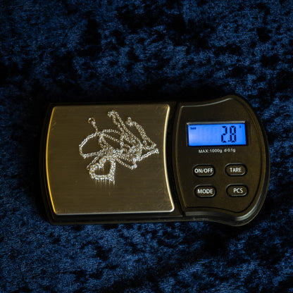 S925 "Corazón de Hielo" VVS Moissanite Necklace