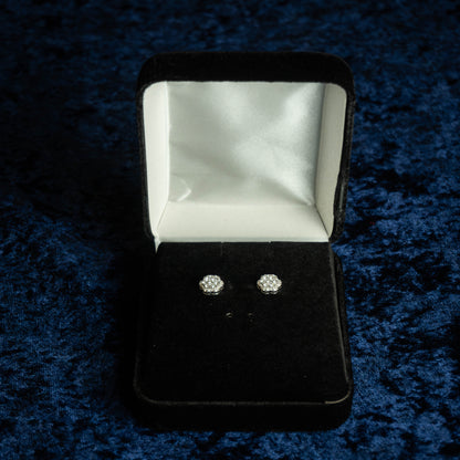 S925 "Crownset" VVS Moissanite Studs