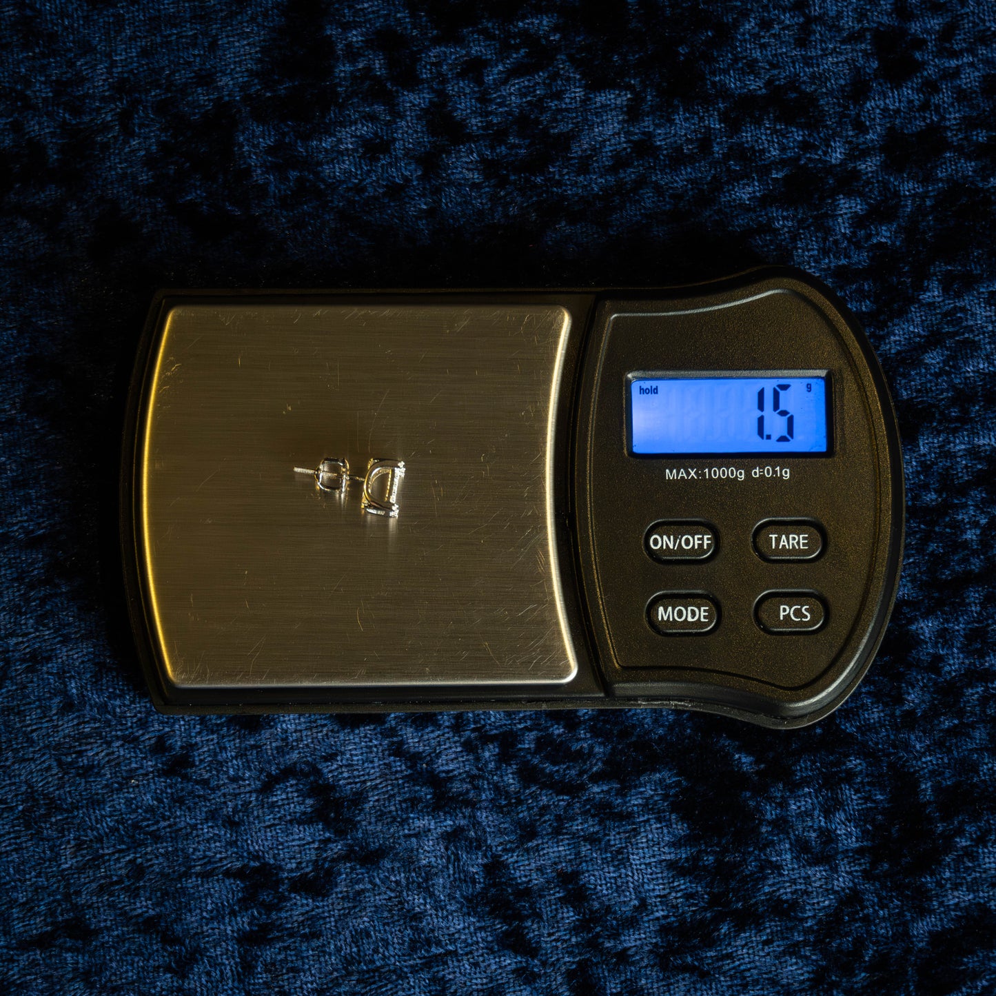 S925 "Azteca Tip" VVS Moissanite Earrings