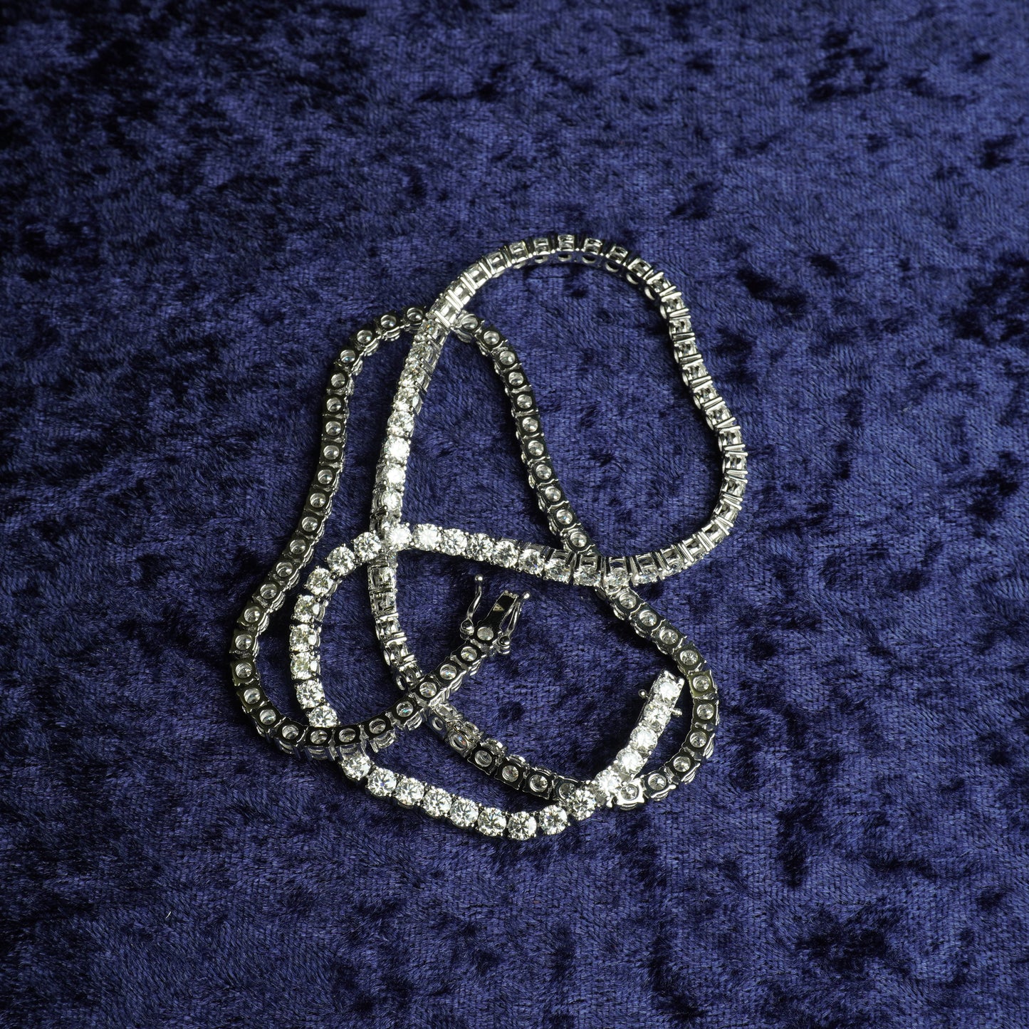 4MM Tennis Chain Necklace 22 Inch