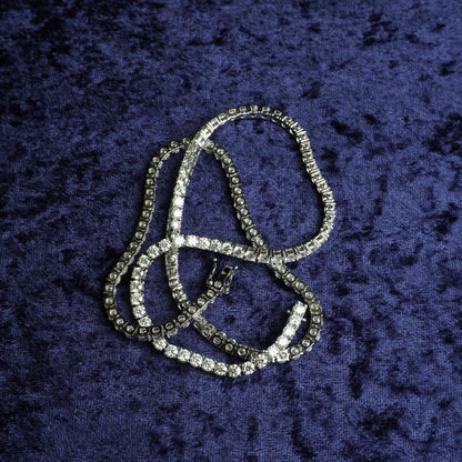 4MM Tennis Chain Necklace 22 Inch