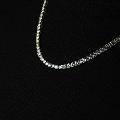 4MM Tennis Chain Necklace 22 Inch