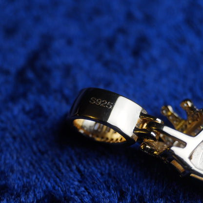 "King of the World" MOISSANITE Necklace/Pendant