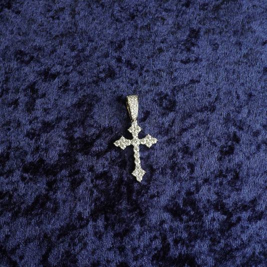 S925 "Faith Over Fear" VVS Moissanite Pendant