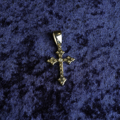 S925 "Faith Over Fear" VVS Moissanite With 22" Rope Chain