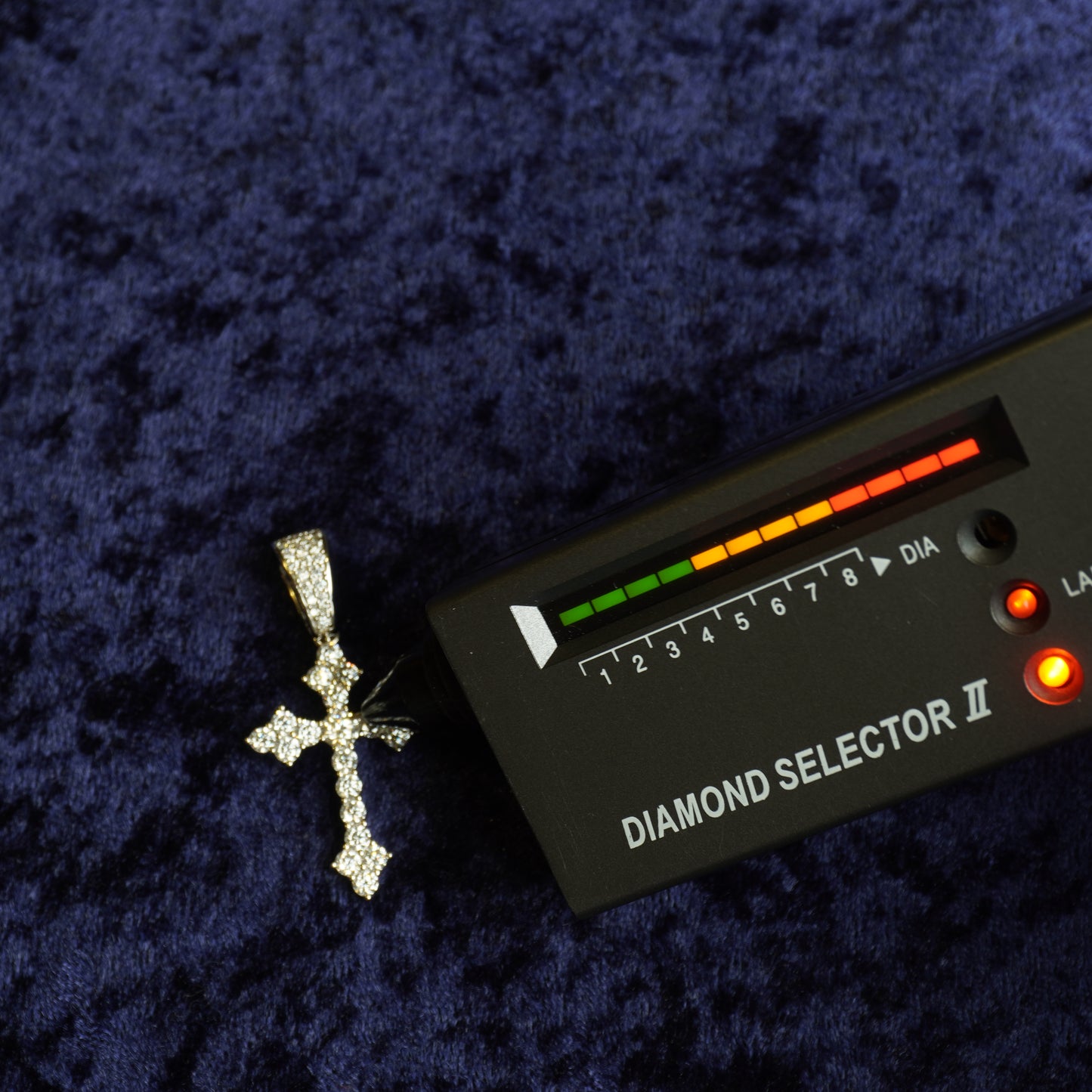 S925 "Faith Over Fear" VVS Moissanite With 22" Rope Chain