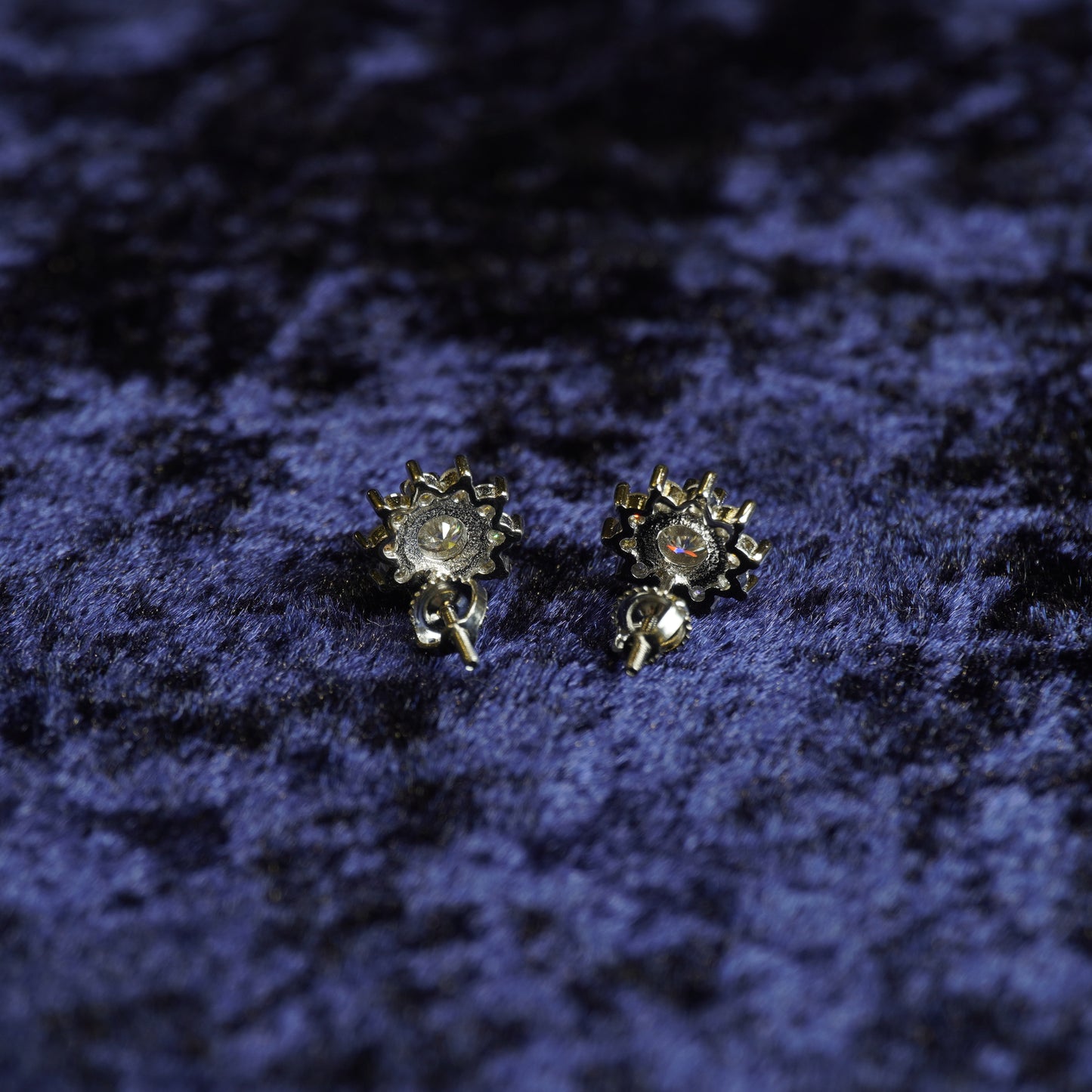 S925 "Bloom" VVS Moissanite Studs