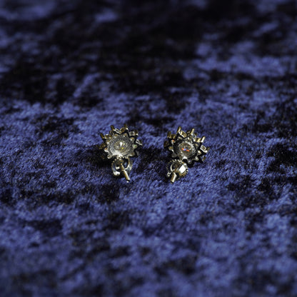 S925 "Bloom" VVS Moissanite Studs