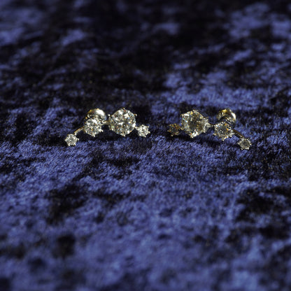 S925 "Multi Stone" VVS Moissanite Studs