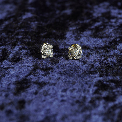 S925 "Flor de Luz" VVS Moissanite Studs