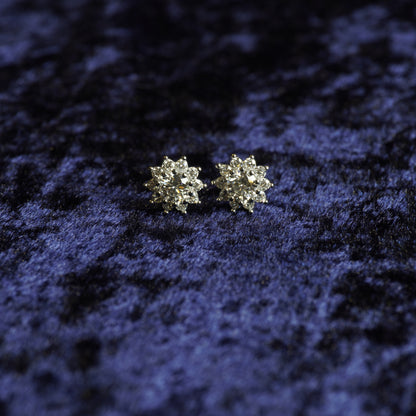 S925 "Bloom" VVS Moissanite Studs