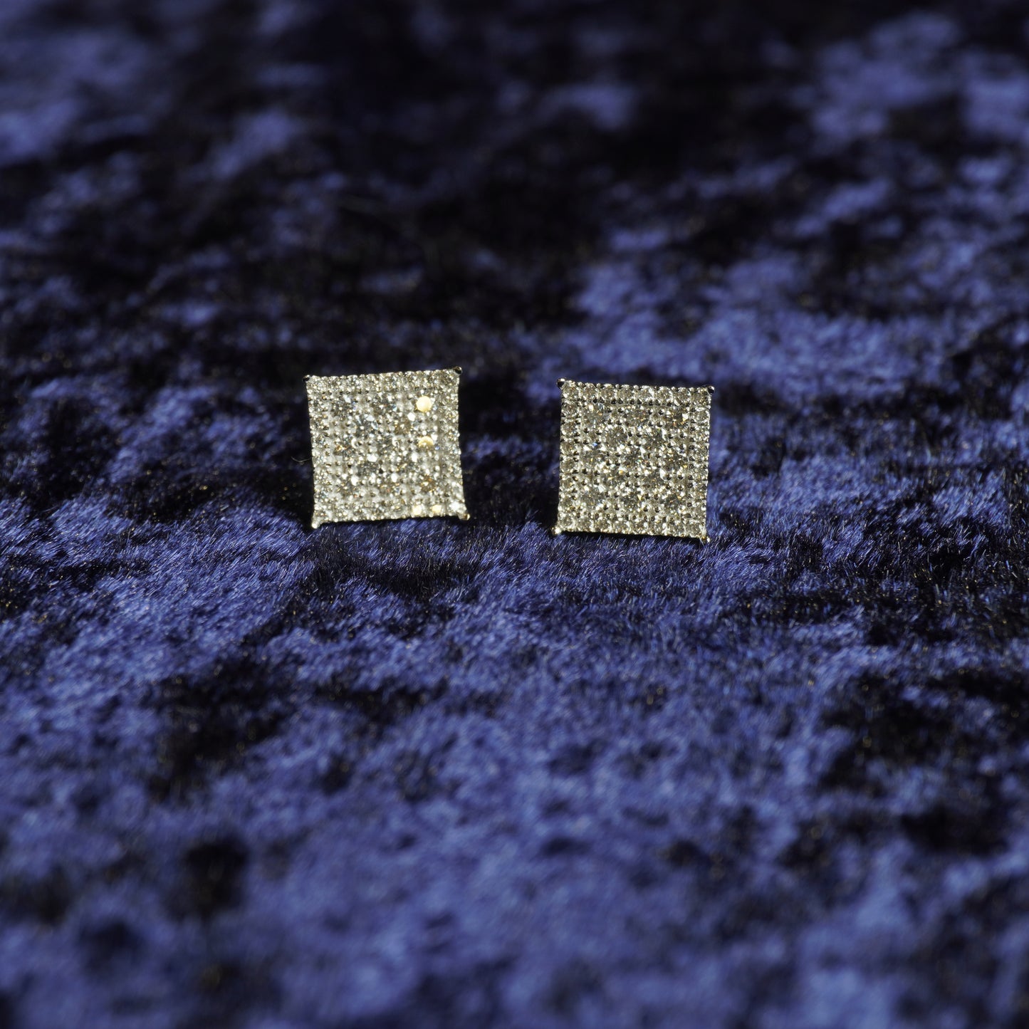 S925 "Plaza Iced" VVS Moissanite Studs