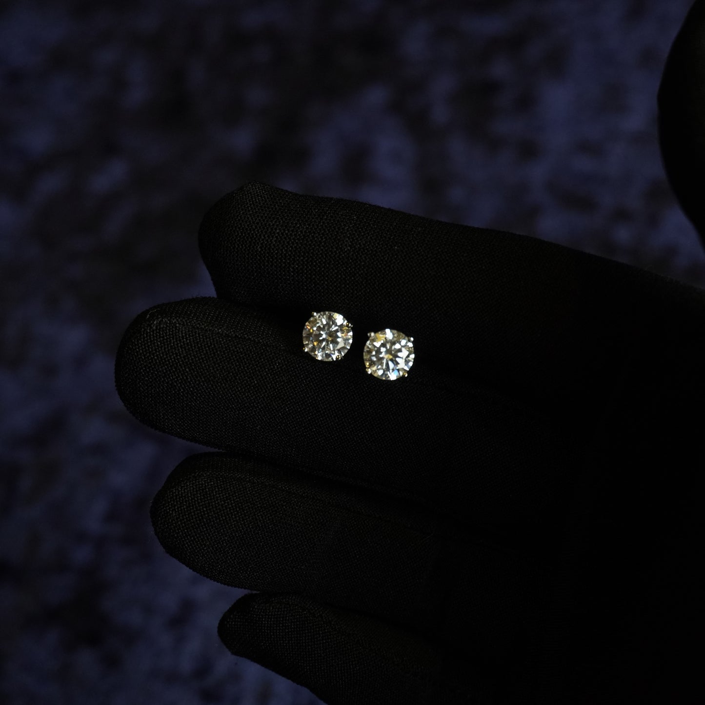 S925 7mm VVS Moissanite Studs