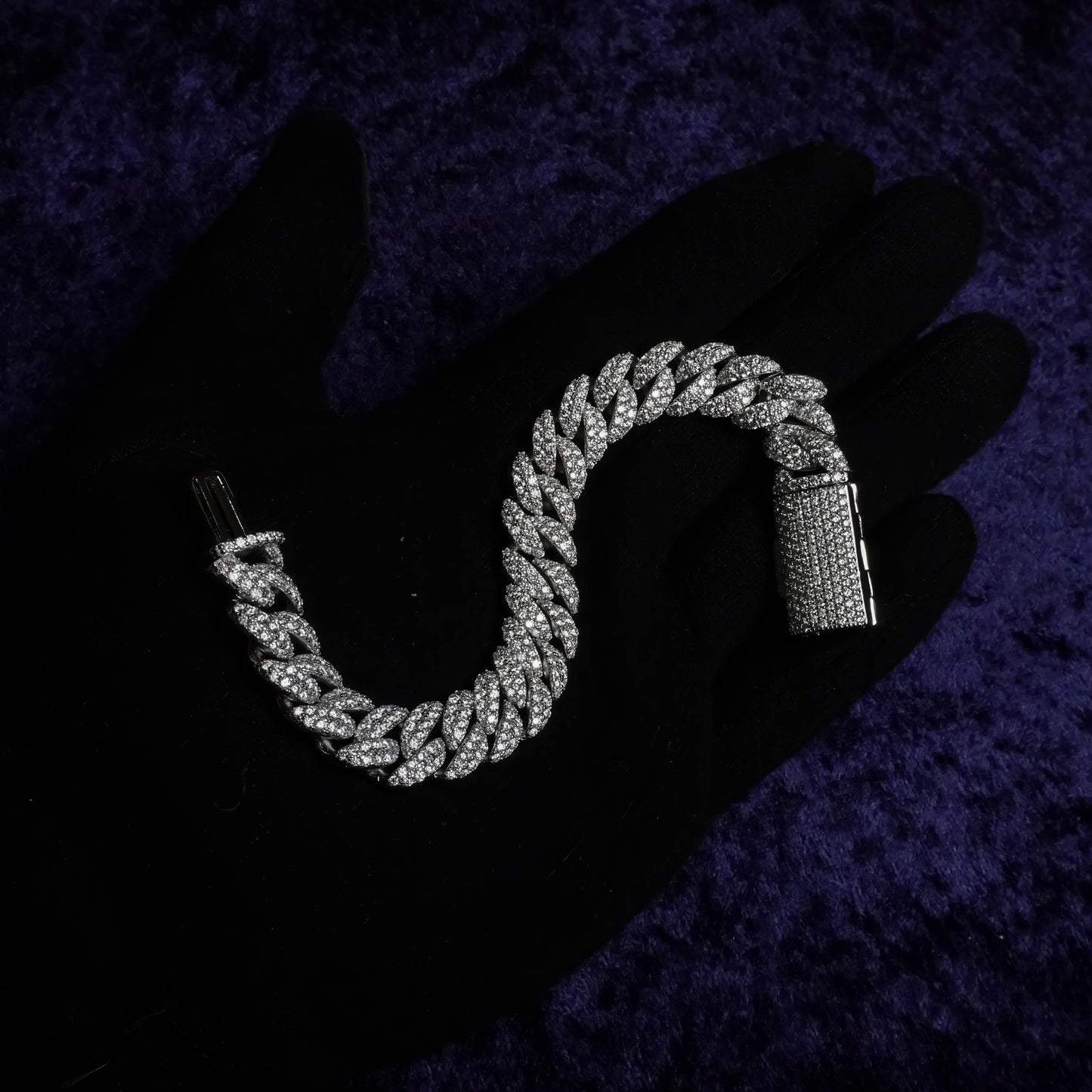 12mm MOISSANITE Cuban