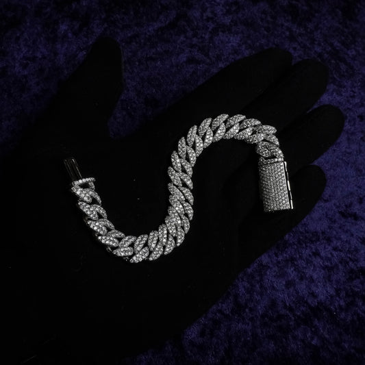 12mm MOISSANITE Cuban