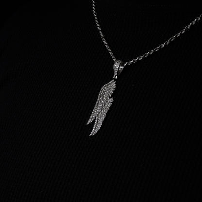 Wing Pendant + 3mm Rope Chain