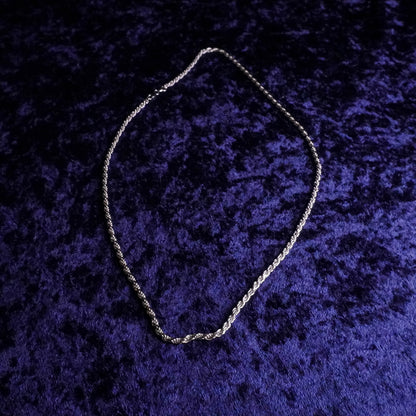 "Cristal Santo" Pendant + 3mm Rope Chain