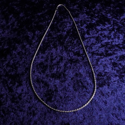 Palm Tree Pendant + 2mm Rope Chain