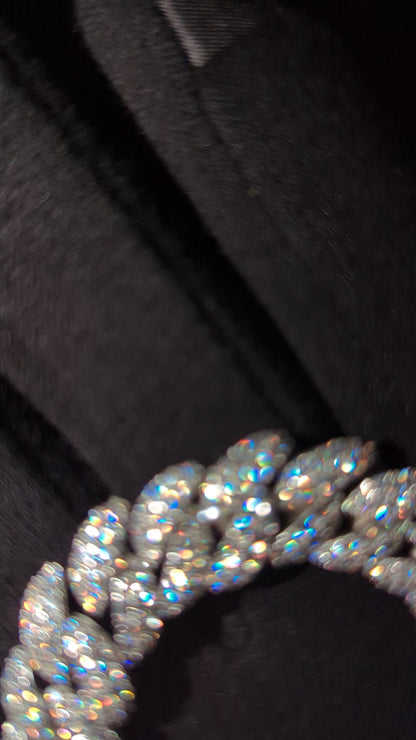 12mm MOISSANITE Cuban